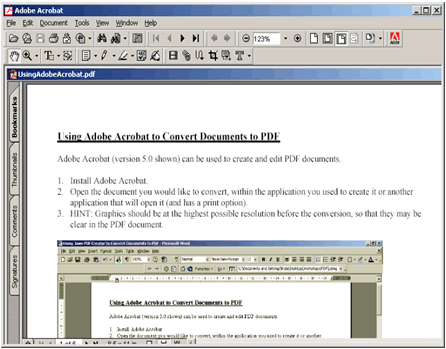 Editing In Acrobat